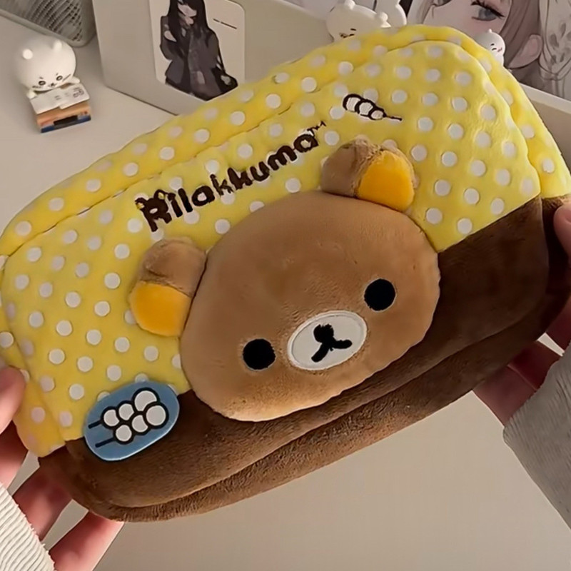 กระเป๋าใส่ดินสอริลัคคุมะ สไตล์ - Aesthetic Large Pencil Case Pouch บทวิจารณ์และราคา