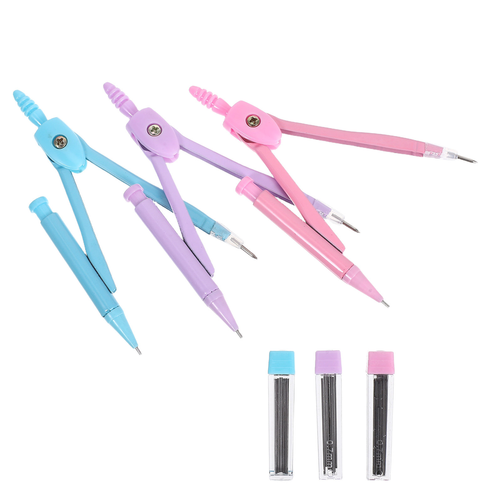 ชุดเข็มทิศสเตนเลสสตีล เครื่องม - Math Geometry Set With Compass บทวิจารณ์และราคา