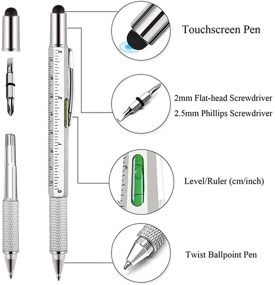 ปากกาอเนกประสงค์ 7 in 1 พร้อมห - Writing Tools บทวิจารณ์และราคา