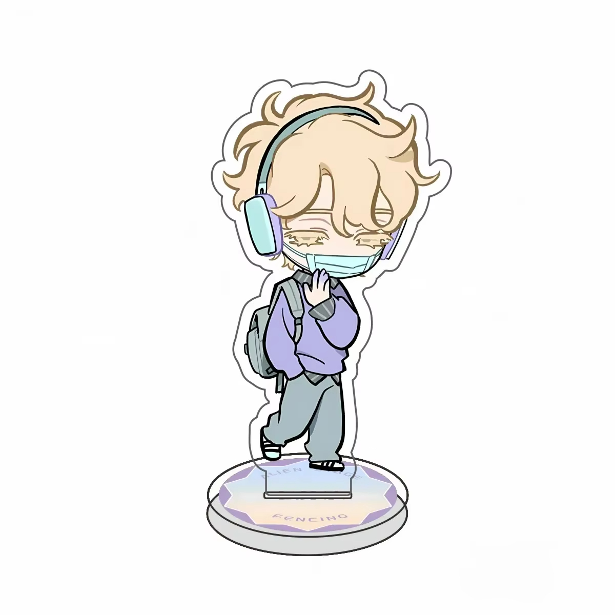 1/2/6 ชิ้น โมเดลตุ๊กตาอะคริลิก - Desk Accessories บทวิจารณ์และราคา
